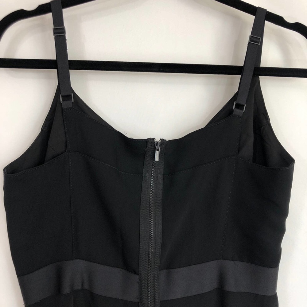 0066 Rachel Roy Black Flirty Mini Dress - Picture 3 of 8